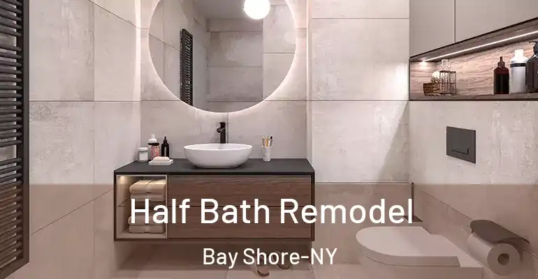inner Bathroom imggen Half Bath Remodel Bay Shore-NY