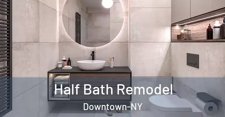 inner Bathroom imggen Half Bath Remodel Downtown-NY