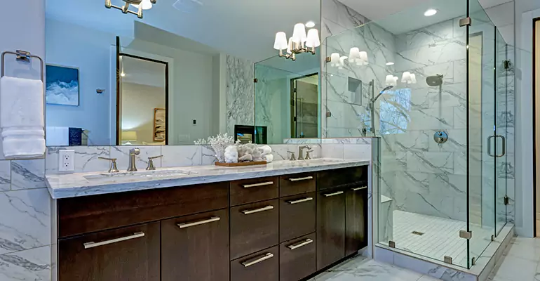 Partial Bathroom Reconstruction in East Farmingdale