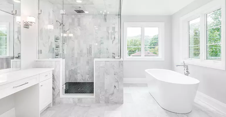 Full Shower Remodel in East Farmingdale