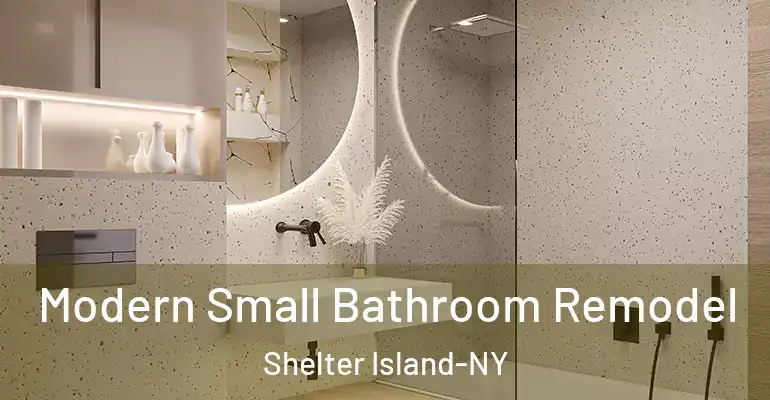 inner Bathroom imggen Modern Small Bathroom Remodel Shelter Island-NY